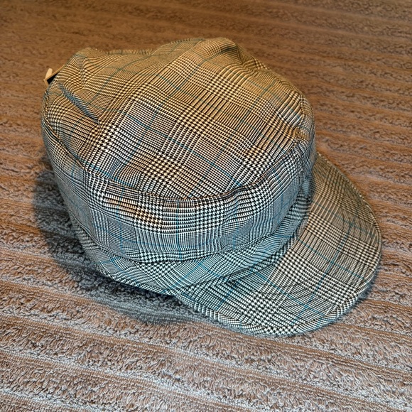 Tribe Headgear Stash Cap Plaid Military Hat Hidden Pocket NWT - Picture 4 of 7